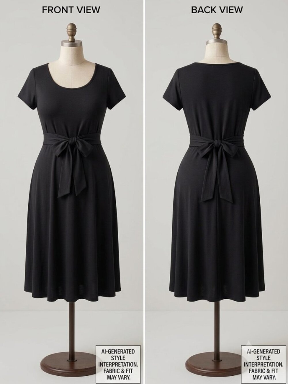 🖤 Everyday Comfort! Torrid Super Soft Tie-Front Mini Dress 👗 - Picture 3 of 3